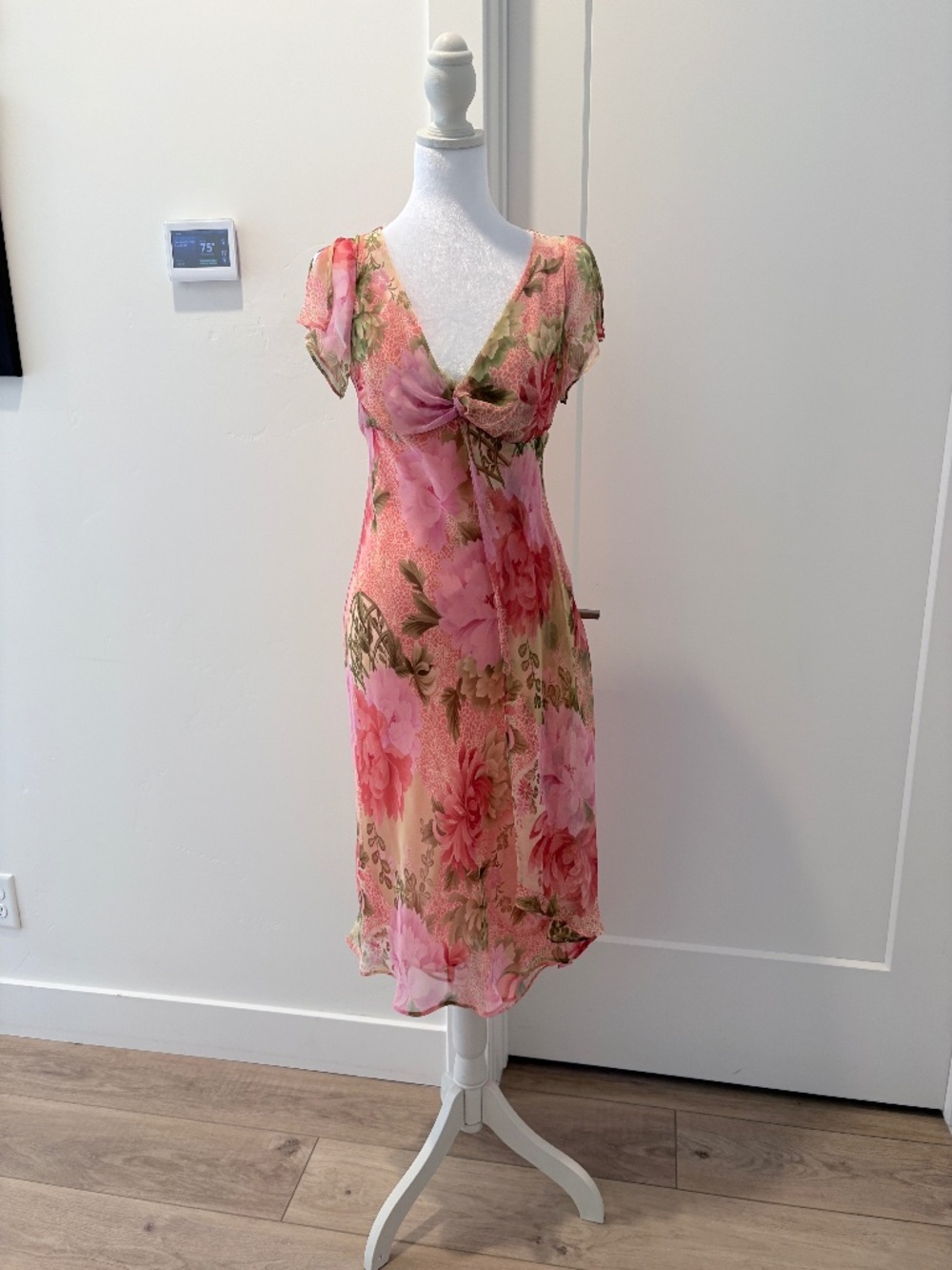 CDC Petites Floral Luau Party dress